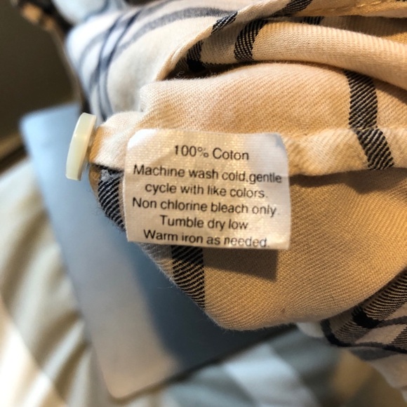 J Crew Factory Plaid Shirt SMALL EUC - Picture 6 of 6